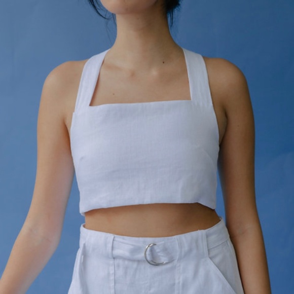 Linen top - Locally made for the Philippine Islands - Picture 1 of 4
